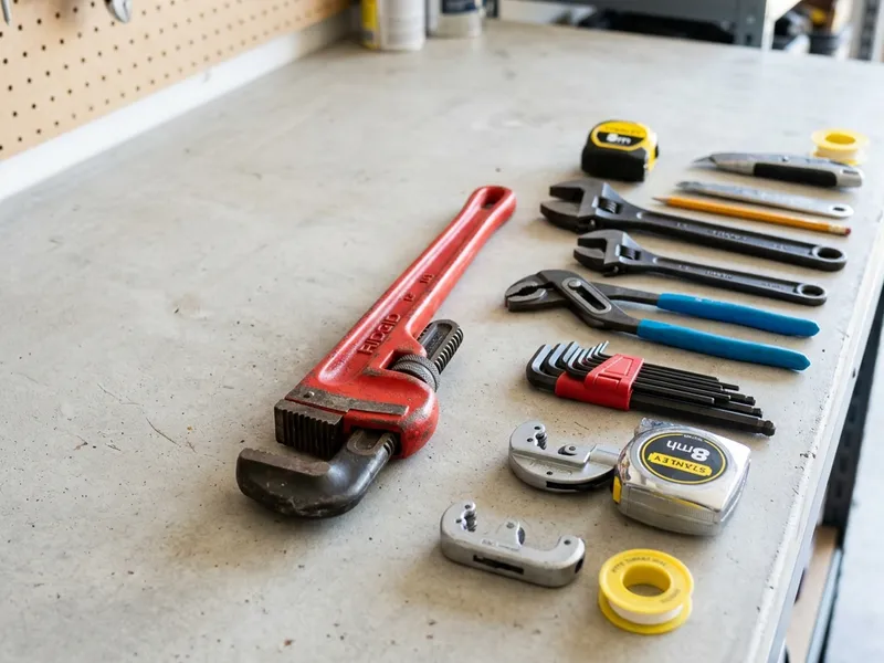 Professional plumbers in Vermillion, MN equipped with top-tier tools for residential and commercial plumbing services.